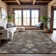 Premium Machine Washable Gurubaksh AMF1156 Floral Rug