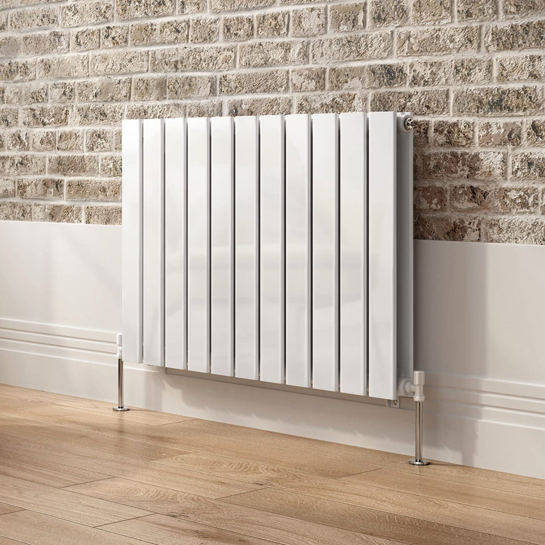 iBathUK Belgravia Horizontal Double Slim Flat Panel Radiator (KDW229)