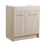 Meuble-lavabo autoportant de 30 po