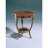 Circulo Solid Wood End Table with Storage