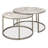 2 - Piece Marble Top Living Room Table Set