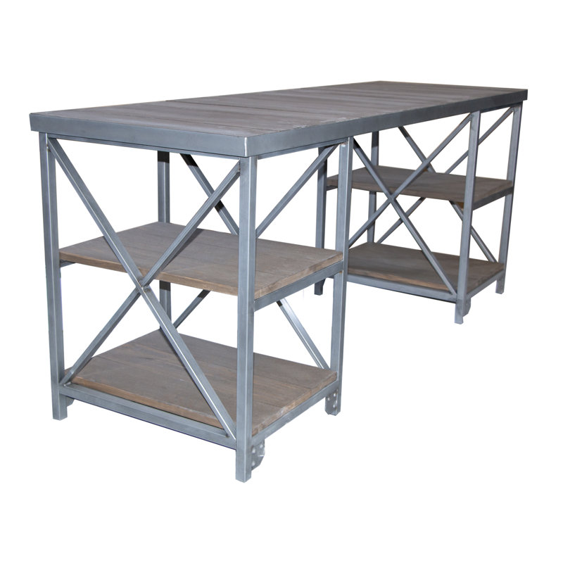 Laney Writing Desk, Metal