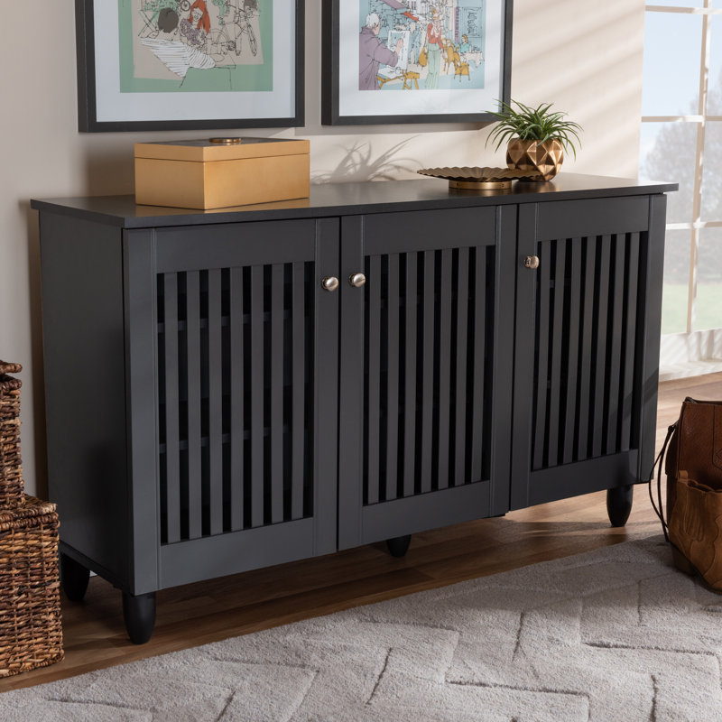 12 Pair Shoe Storage Cabinet