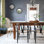 Black Circular Mirror