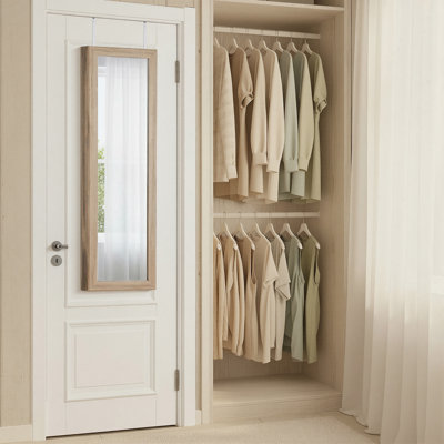 Armoire à bijoux avec miroir Over The Door