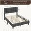Lit plateforme tapissier Contemporary-1010778106-1010778105