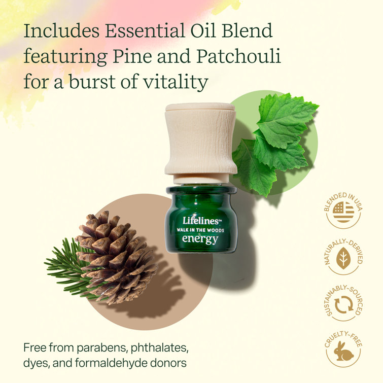 Lifelines Essential Oil Blends 4 Pack - Walk In The Woods