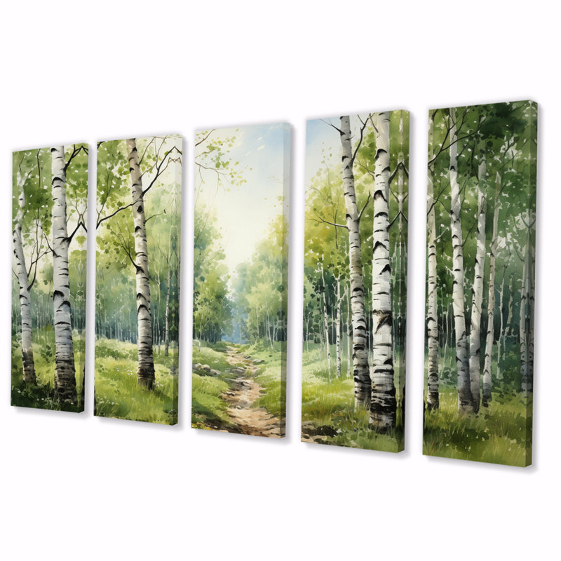 Birch Woods Silent Woods I 5 pièces