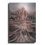 Art mural luxueux en métal «Abstract City» par Andreas Magnusson, 16 po x 24 po-2109833942