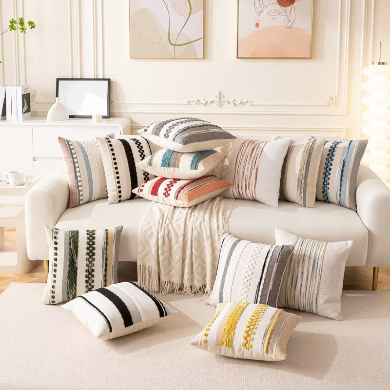 Neutral country style pillowcase, suitable for making pillowcases