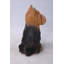 Statue yorkshire terrier assis