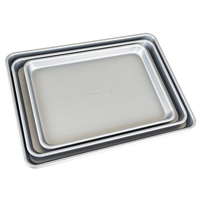 Breading Trays stainless steel 3 locking trays for meat, fish marinating 