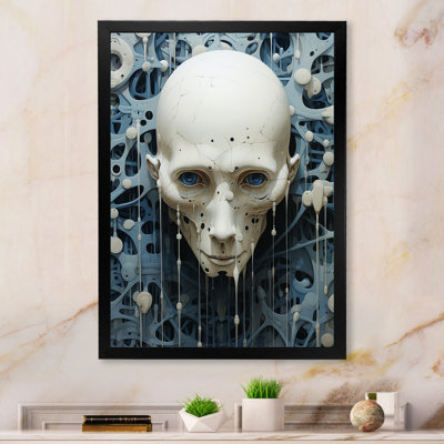 Minimalisme Aliens crâne - Aliens Wall Art salon
