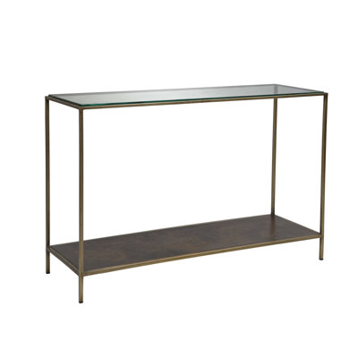 Kingston 48'' Glass Top Console Table