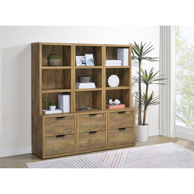 Wilkinson 3-piece Bookcase With Lockable Drawer And Usb Port