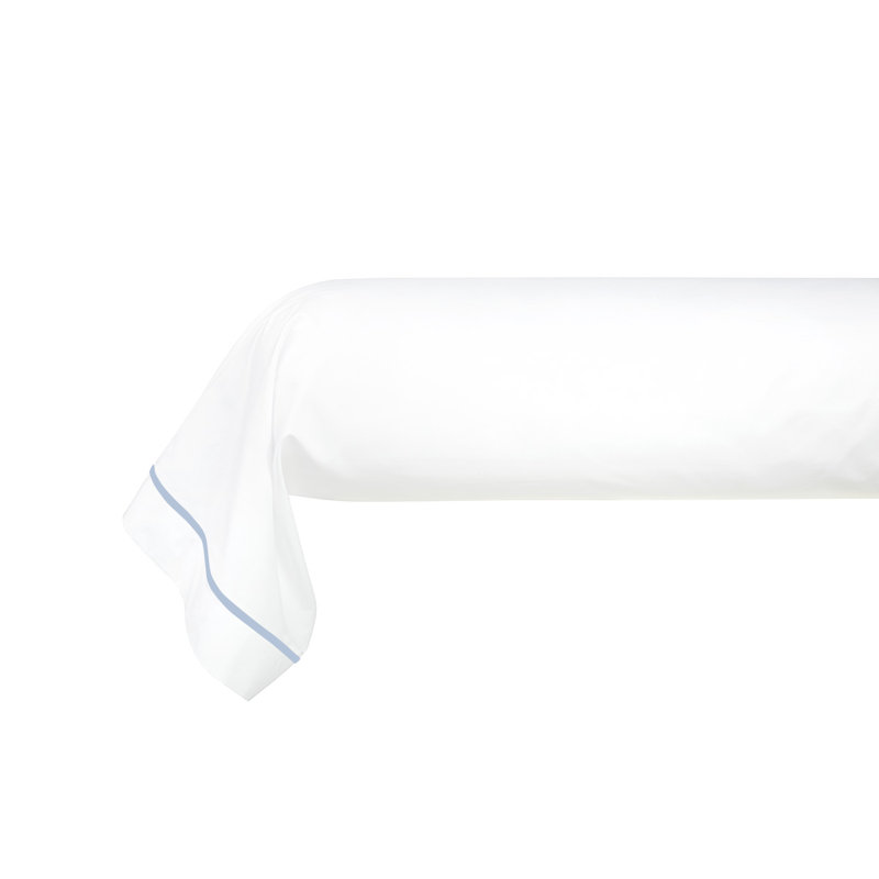 Athena Percale Pillow Case, Standard Pillowcase, Celeste