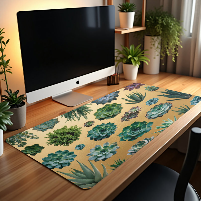 Polyester Desk Pad, 23.6x13.8