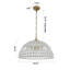 Ennu Antique Bronze Dome Pendant-2120488966