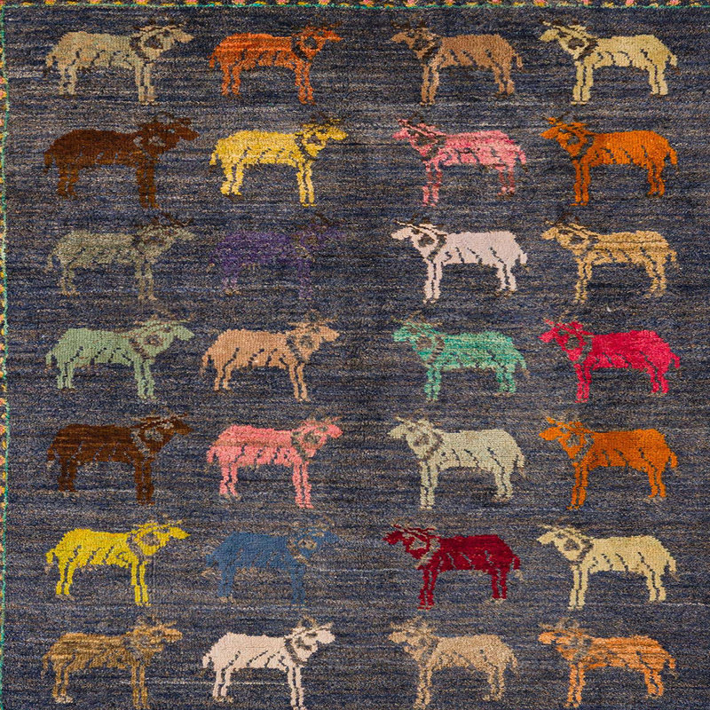 Ameilia Indoor Rug, Square 5'