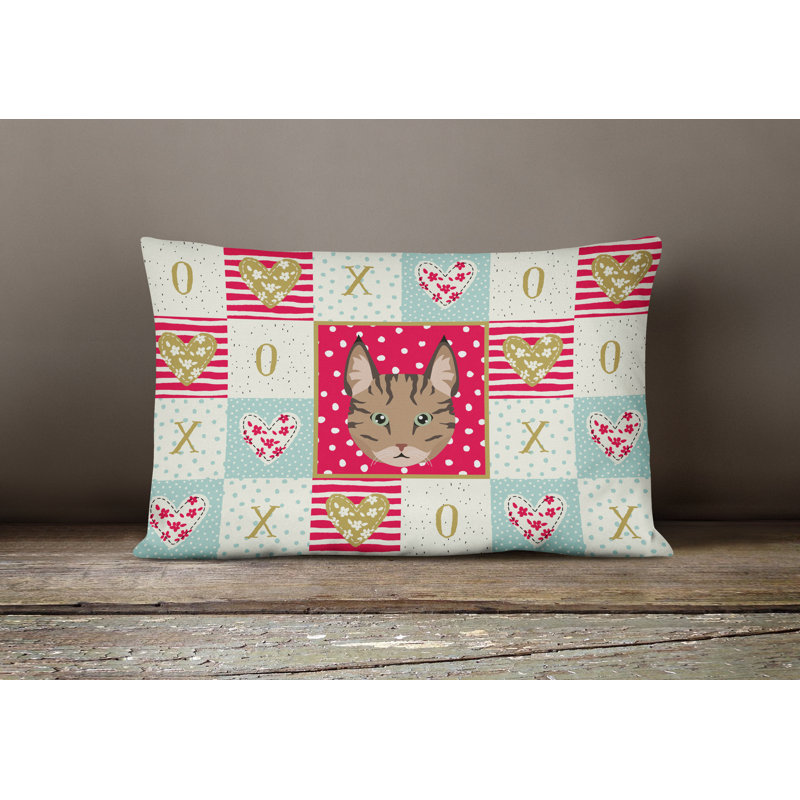 Patchwork Outdoor Throw Pillow