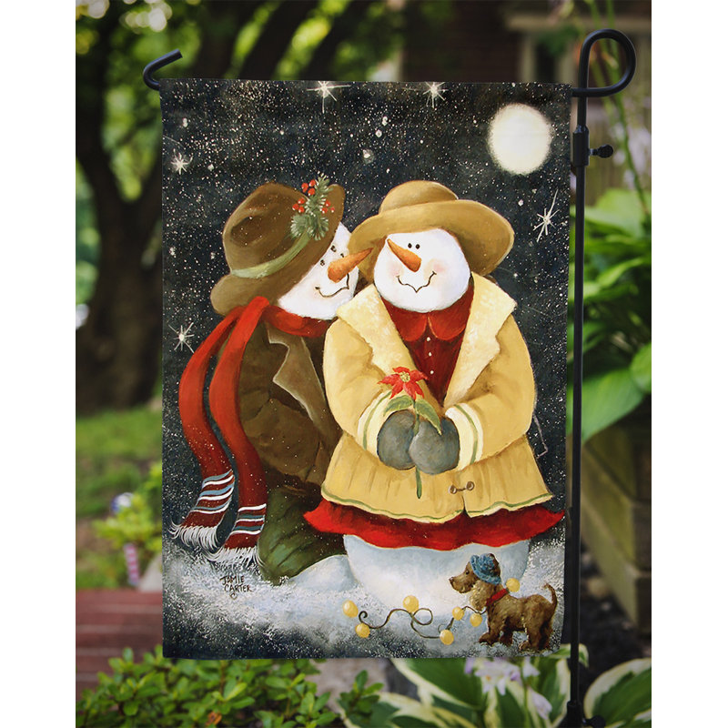 Drapeau de jardin Veradzin Love at Christmas