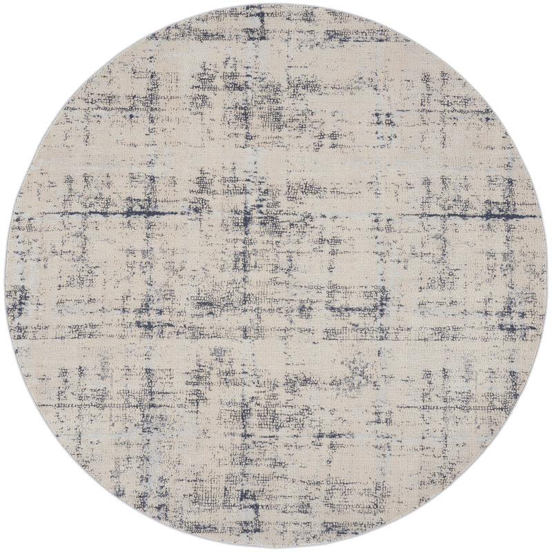 RUSTIC TEXTURES - Area Rug, Round 5'3"