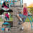 Adventure Lifetime Powder Coated Steel Swing Set with 2 Swing(s) , 1 Slide(s)