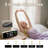 3-in-1 Plug-In Digital Tabletop Alarm Clock Time Date Temperature Display White