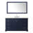 Avery 60 " W Freestanding Standard Free Standing 1 Single Vanity Bathroom Vanity With Quartz Top with Mirror-98251643-98251647-98251646