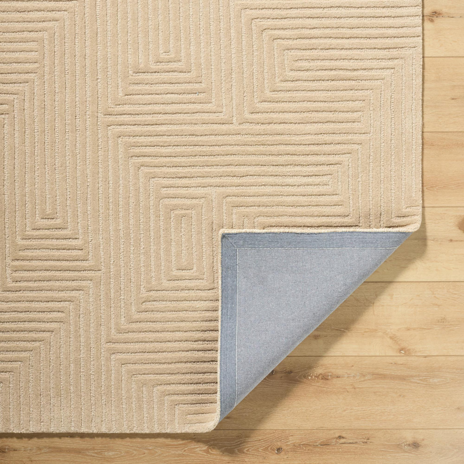 Polk Hand-Tufted Geometric Rug, Rectangle 2' x 3'