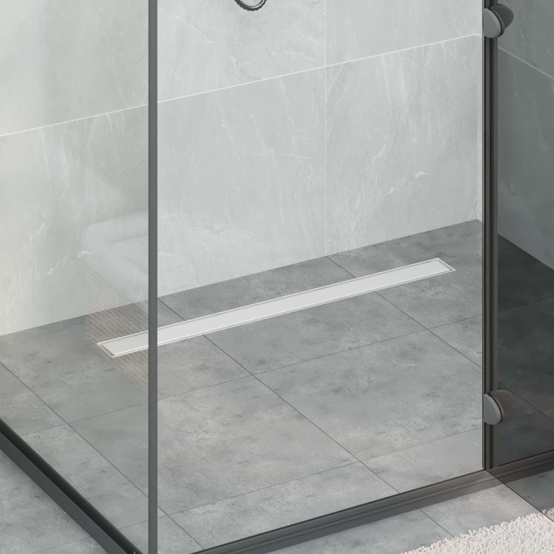  Shower Drain Height Adjustable Stainless Steel 304 Bathroom Fixture
