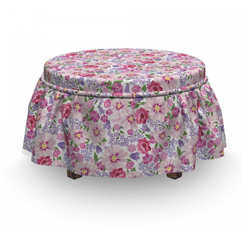 Box Cushion Ottoman Slipcover