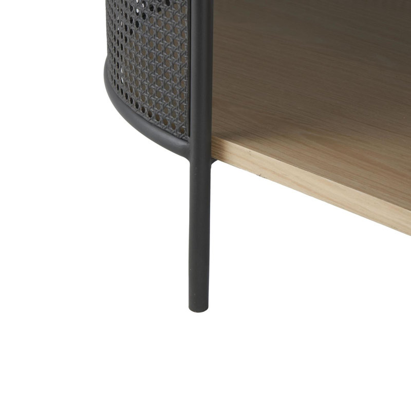 Table basse ovale deux tons Cole and Gray