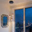Luminaire suspendu en grappe 3 lumières Cascade Cluster en or rose poli avec globes en verre transparent