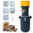 25L Grain Mill Grinder Electric Corn Grinder, Grain Mills Mill Flour Mills Molino De Maiz, Farm Home Electric Grinder For Corn Grain Feed, Wheat Grinder With 5 Grinder Sieves+1Wrench