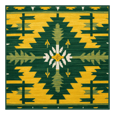 Washable Palo Verde Southwestern Area Rug