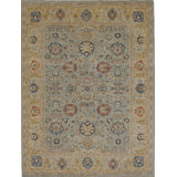 Traditional One-of-a-Kind Rectangle 8'11" X 11'11" Hand Knotted Area Rug