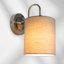 Alleshia Steel Armed Sconce
