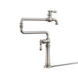 Artifacts® Single-Hole Deck-Mount Pot Filler with Extended Spout