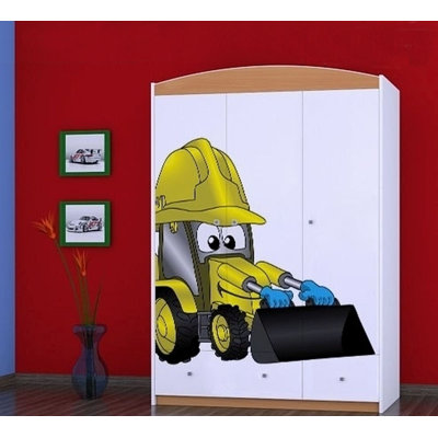 Artin 3 Door Wardrobe