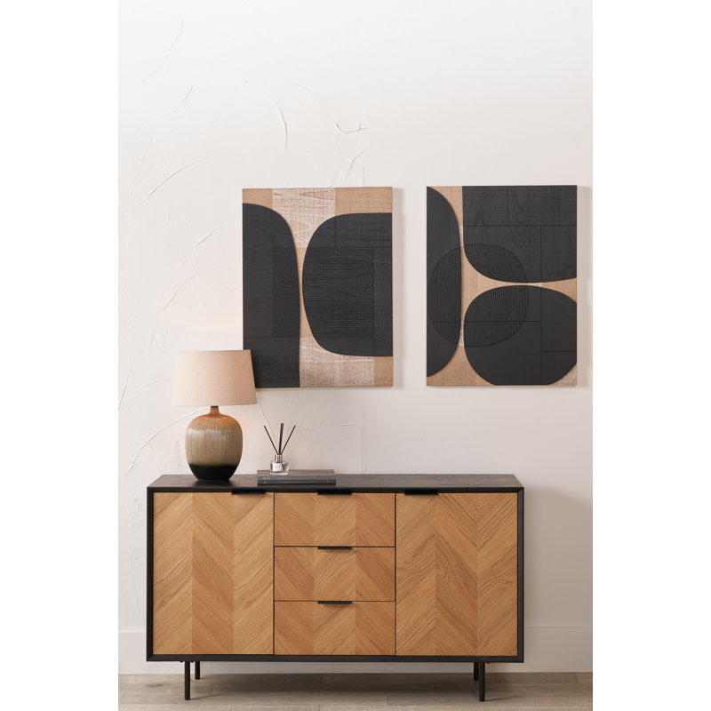 2 Piece No Frame Set on Canvas