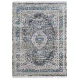 Beier MACHINE MADE POLYESTER AREA RUGS  - Multicolor | Machine Washable | Oriental Design, Area Rugs for Living Room, Bed Room
