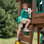 4pc Climbing Rocks for Swing Sets and Rock Walls, Green and Yellow