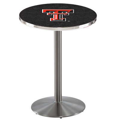 Round with Steel Base Dining Table