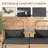 Lotis 53.9'' Wide Straight Powder Coated Steel Loveseat with Cushions-593576519