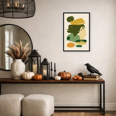 «Modern Ghost Halloween» par Frida Floral Studio, reproduction d'art sur toile encadrée