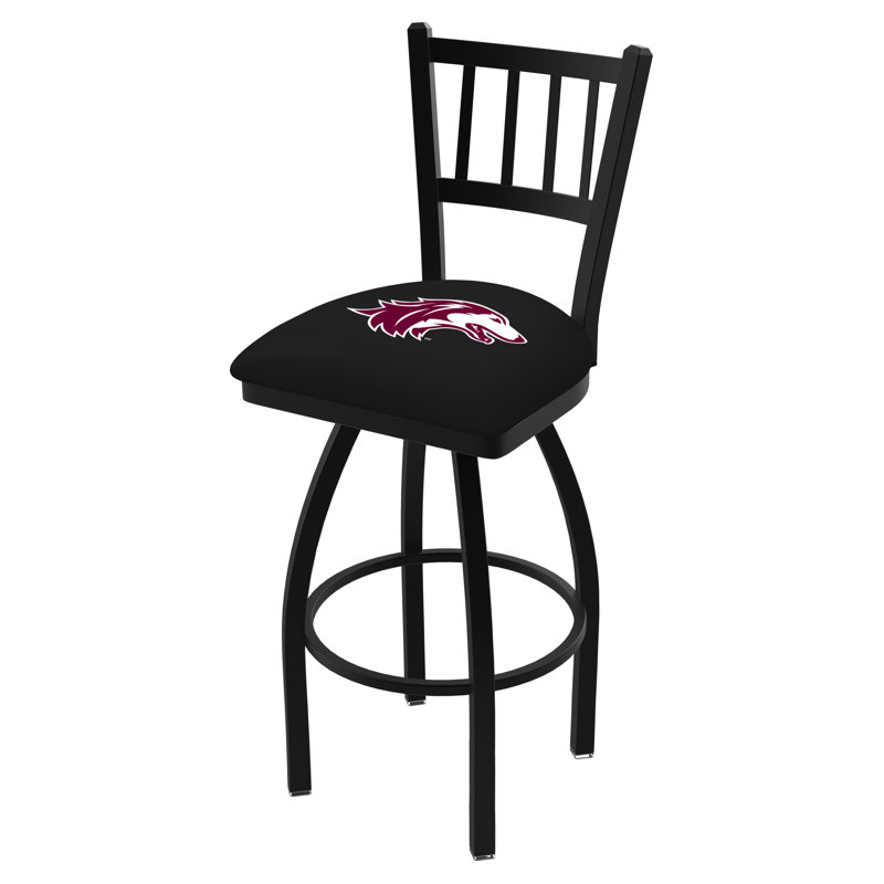 NCAA 36" Swivel Bar Stool, Southern Illinois