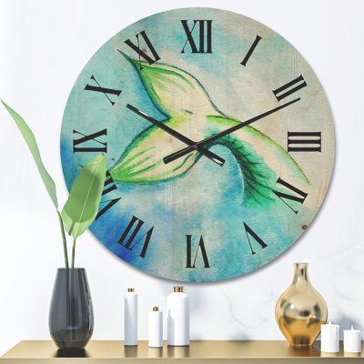 Solid Wood Wall Clock