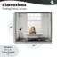 Cadre flottant Minimalist Lion Bathtime, design par Sasha-951202813-951202809