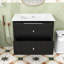 Meuble-lavabo de salle de bain avec lavabo et tiroir de rangement-538217902